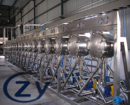 Automatização Indústria alimentar Linha de produção de amido de batata 10-50 t/h Capacidade