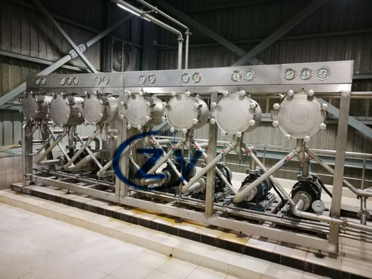 Unidade do separador do Hydrocyclone para a seção da refinação do amido de mandioca da batata