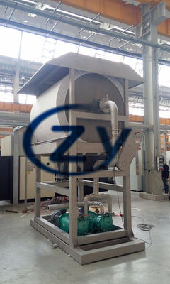Máquina de secagem de aço inoxidável 5,5 giratórios de 304 mandiocas - poder 30kw