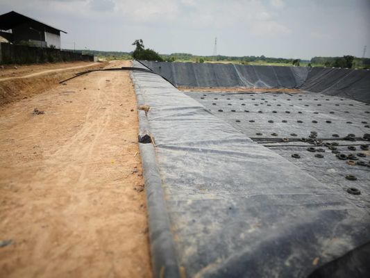 Forro agrícola da lagoa do anti reservatório da represa de Geomembrane do HDPE do escapamento 2mm