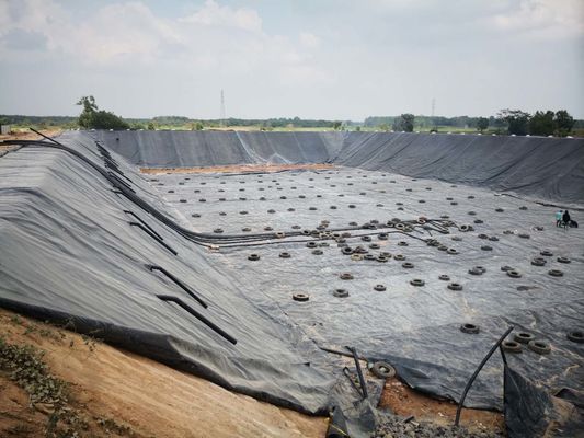 Forro agrícola da lagoa do anti reservatório da represa de Geomembrane do HDPE do escapamento 2mm