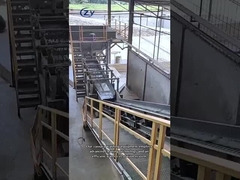 20t / h Sítios de extracção de amido 30kw Fresco Cassava Wire Screen