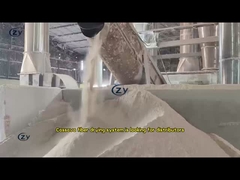 Sistema de secagem de fibras de mandioca