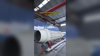 Descascador rotativo de aço inoxidável projetado por especialistas