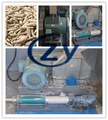 Máquina de processamento de amido de mandioca de 2000 kg/h ou superior, com alta capacidade de produção e técnicas de trituração-separação