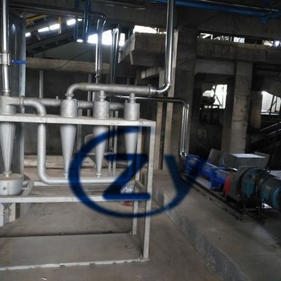 máquina de processamento do amido de mandioca 2000kg/H com esmagamento de técnicas de separação