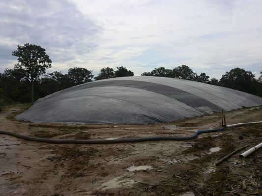 Resistência UV Hdpe Geomembrane Liner Liner de lago para piscina de armazenamento de biogás