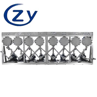 Máquina de refino de amido de segregação de alta precisão Estação de hidrociclone para máquina de processamento de amido de mandioca