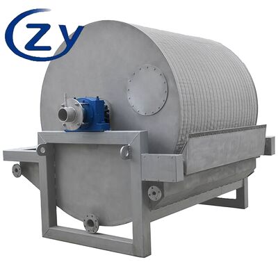 Filtro de vácuo rotativo de tambor com motor de acionamento integrado para plantas de fabricação de amido de batata