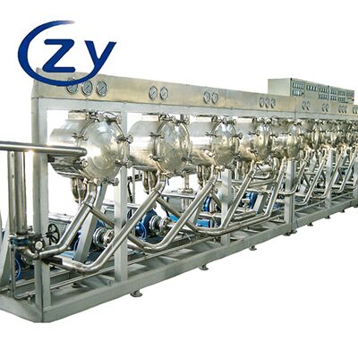 Hidrociclone de amido de grau alimentício – Construção em aço inoxidável para separação higiênica