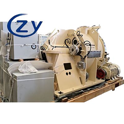 Centrífuga de raspagem de baixa energia com melhor separação sólido-líquido