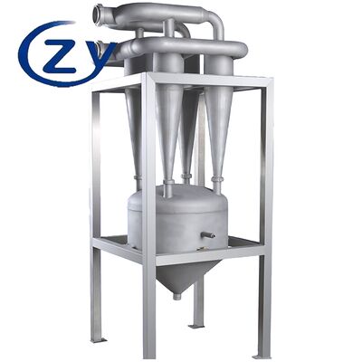 Desander de baixa manutenção de operação contínua para processos de purificação de amido em larga escala