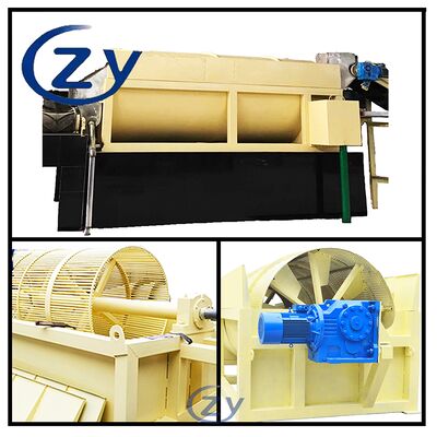 Peelers rotativos pesados concebidos para lavagem e deslimagem eficientes da mandioca