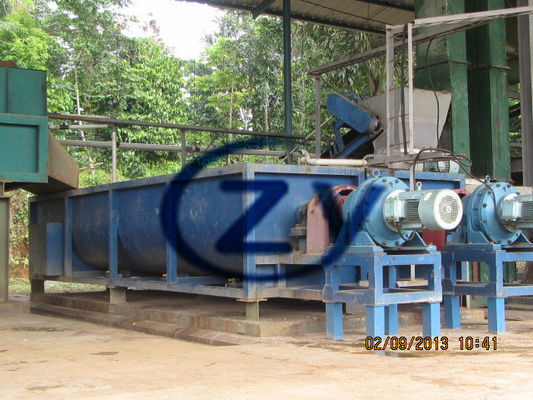 Linha de produção lavagem giratória do amido de mandioca da grande capacidade da pá da agitação para a indústria alimentar
