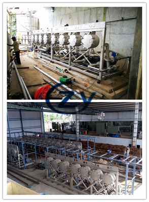 Máquina do amido das tapiocas da mandioca/fábrica de tratamento frescas Multicyclone das tapiocas