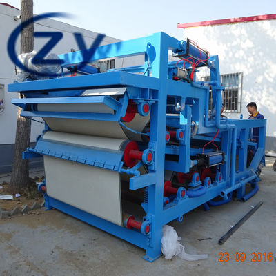 Planta de tratamento de águas residuais industrial de secagem da máquina da imprensa de filtro da correia da lama