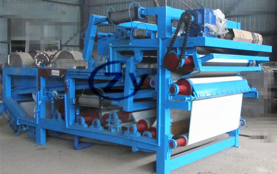 A máquina de processamento da farinha da mandioca/correia de secagem da fibra pressiona a maquinaria