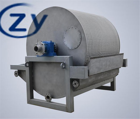 Máquina do amido de batata do filtro de vácuo VF20 para o material de secagem da seção SS304
