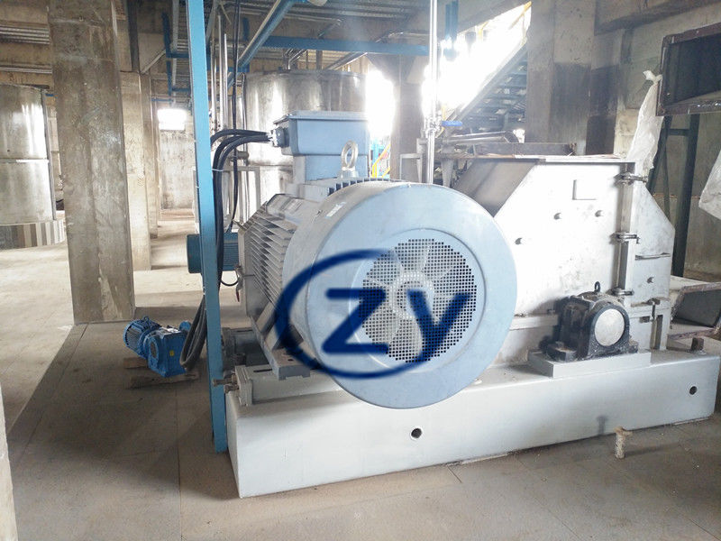 Máquina de processamento de amido de mandioca de 2000 kg/h ou superior, com alta capacidade de produção e técnicas de trituração-separação
