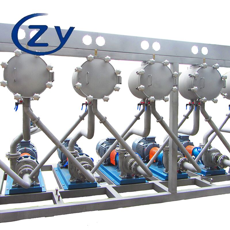 Multiciclone de Amido de Grau Industrial Garantindo Operação Estável e Alta Pureza para Diversos Tubérculos