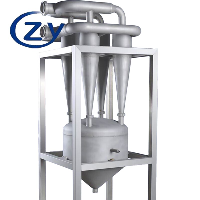 Desander industrial de alta eficiência para remoção eficaz de areia e impurezas nas linhas de produção de amido