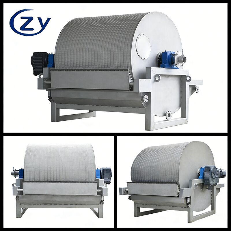 Filtro a Vácuo Industrial com Controle Inteligente para Processo de Desaguamento Estável e Eficiente