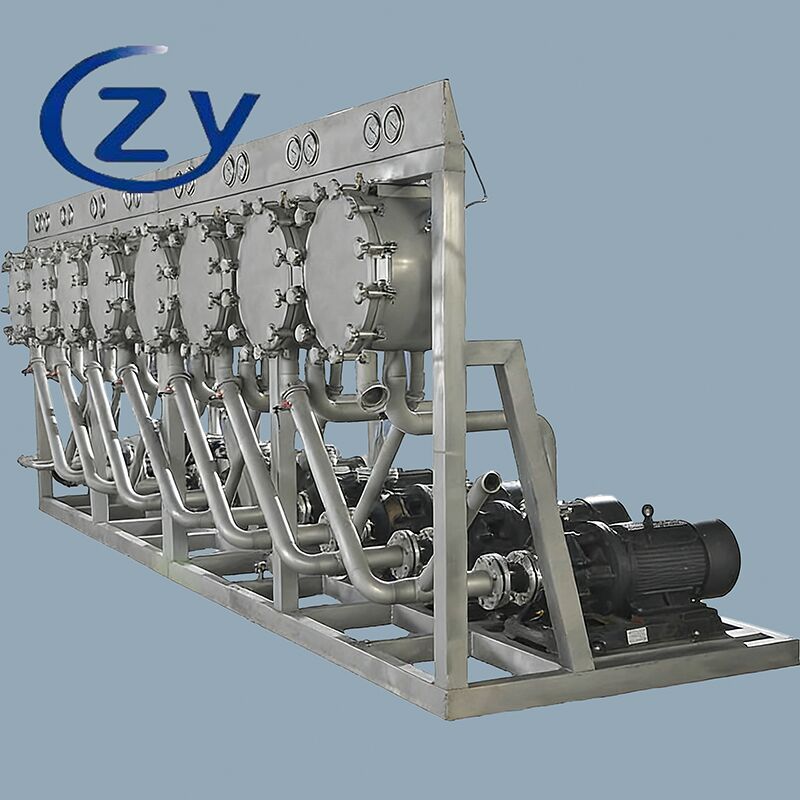 Equipamento de lavagem de hidrociclone de amido de mandioca de aço inoxidável completo para o refino e separação de amido e proteína