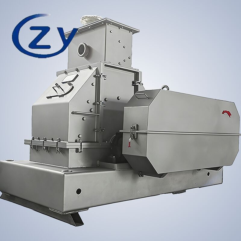 Rasper de mandioca em aço inoxidável 304 com velocidade de 2100 rpm e capacidade de 25 t/h para esmagamento contínuo de tubérculos