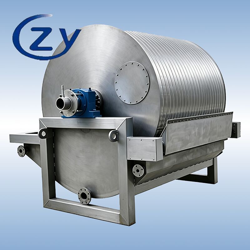 Filtro de vácuo de aço inoxidável SS304 de poupança de energia para máquina de desaguagem de amido de 2-8 t/h