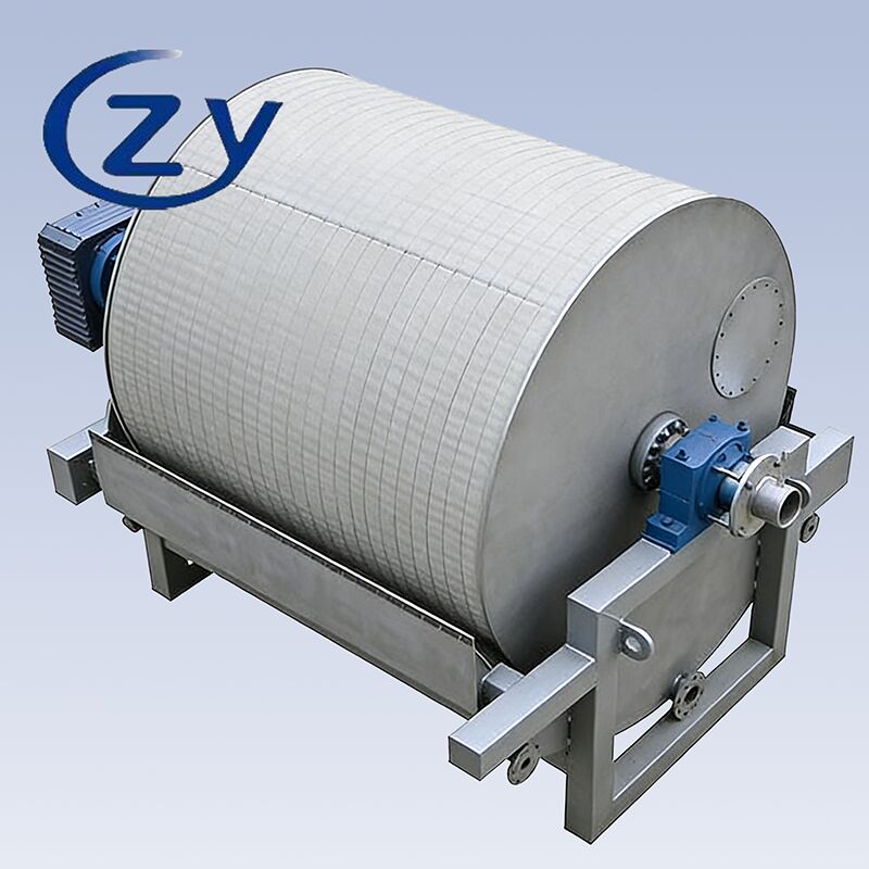 Filtro de vácuo de aço inoxidável SS304 com capacidade de 2-8 t/h para fácil manutenção