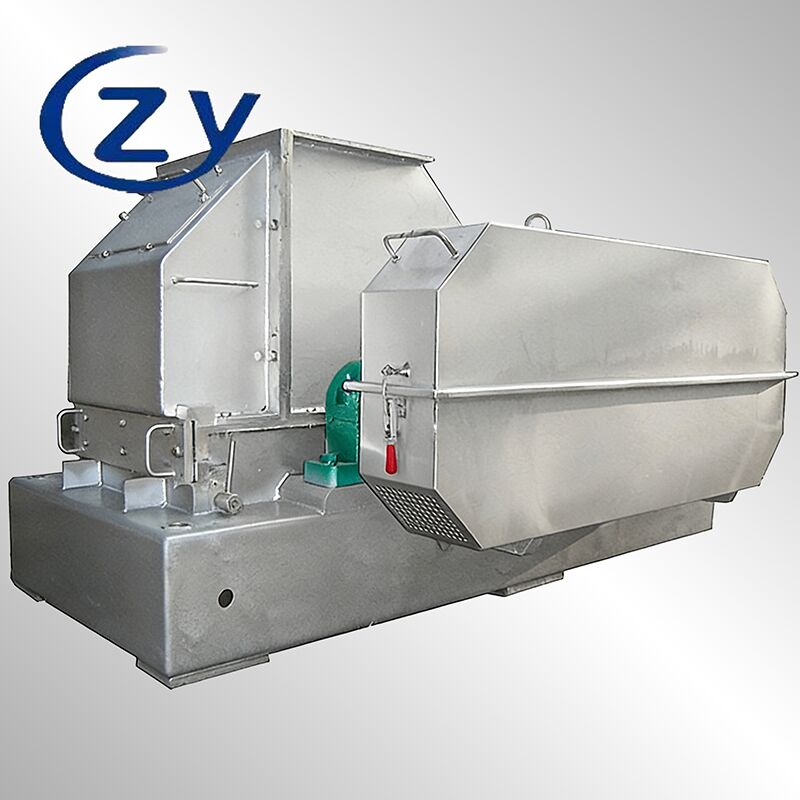 Raspa automática de mandioca com construção de aço inoxidável 304, velocidade de 2100 rpm e capacidade de 25 t/h para processamento eficiente de amido