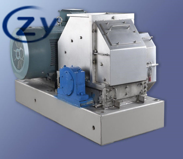 Raspa de mandioca de alta eficiência de potência elétrica de nível industrial para moagem e extração de amido de alta pureza