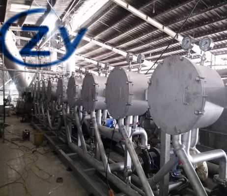 estrutura da máquina dos SS 304 da seção da refinação do amido de Multicyclone do leite do amido 21Be