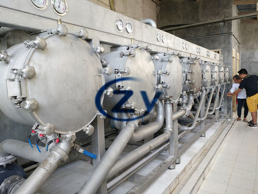 máquina MC550 do separador do Hydrocyclone da recuperação do amido de mandioca 45kw