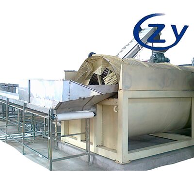 Peelers rotativos modulares de aço inoxidável sem ferramentas, montagem rápida, design de baixa manutenção, linhas de produção contínua de alto rendimento