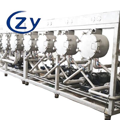 Hidrociclone de amido de poupança de energia: projeto compacto para linhas de lavagem e concentração de amido