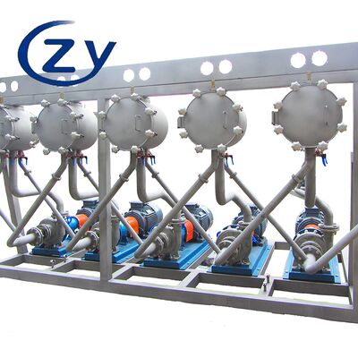 Multiciclone de qualidade alimentar para lavagem e concentração de amido de alta pureza