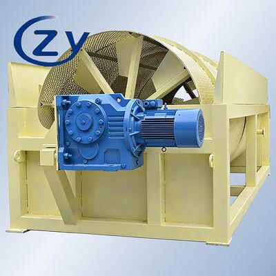 Equipamento de descascamento de tubérculos rotativo de alta eficiência de 12-35t/h para processamento de amido