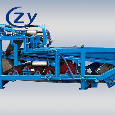 Filtro Desidratador de Cinta Industrial com Operação Contínua para Plantas de Amido de Grande Porte