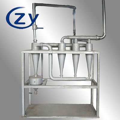 Equipamento de Separação de Impurezas de Areia Centrífuga Desander para Processamento de Amido de Tubérculo, Dispositivo de Purificação de Linha de Amido de Mandioca