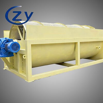 Peelers rotativos de mandioca de aço inoxidável de qualidade alimentar com processo de peeling contracorrente para produção industrial de amido