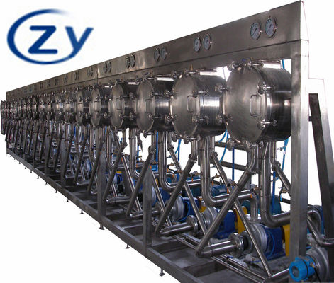 Equipamento de processamento do amido de mandioca dos Ss 304/amido de mandioca que faz a máquina