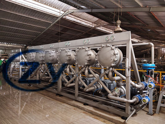 Capacidade de manipulação principal dobro 20t da maquinaria da refinação do amido/mandioca 45kw de H