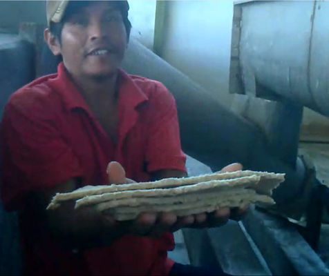 Cerque a máquina de processamento da farinha da mandioca da imprensa/a fábrica de tratamento farinha da mandioca