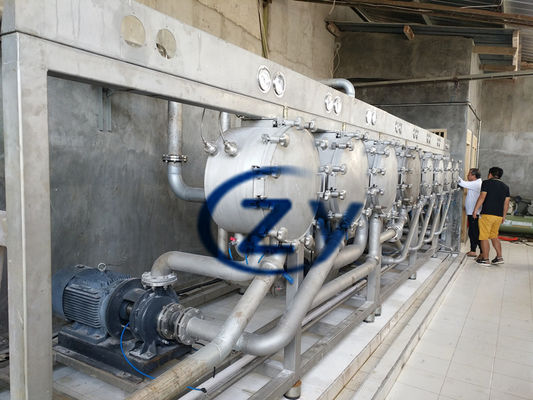 Amido de mandioca desengraxando de 37kw 15t/H SS que faz a máquina
