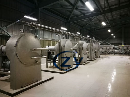 peneiras da extração do amido de mandioca de 45kw 15t/H SS304