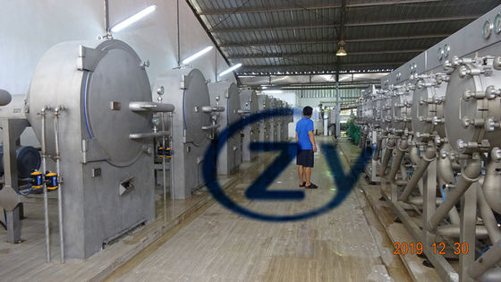 O centrifugador CS1200 peneira o amido de mandioca 30kw que faz a máquina