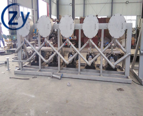 máquina refinadora 45kw do amido das tapiocas 2t/H com controle do PLC